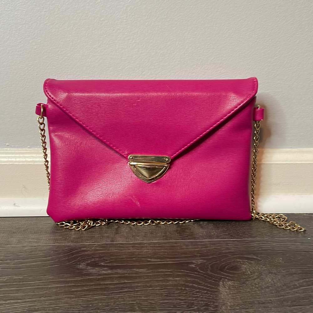 Magenta handbag